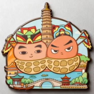 汴城游忆冰箱贴