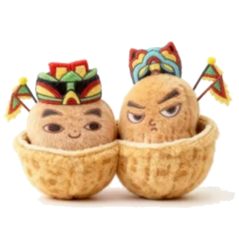 长生小伴毛绒玩具